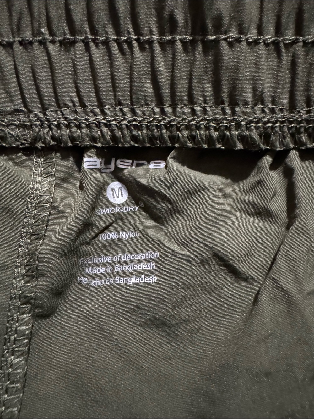 Layer 8 Women's Olive Utility Athletic Shorts - Picture 4 of 4
